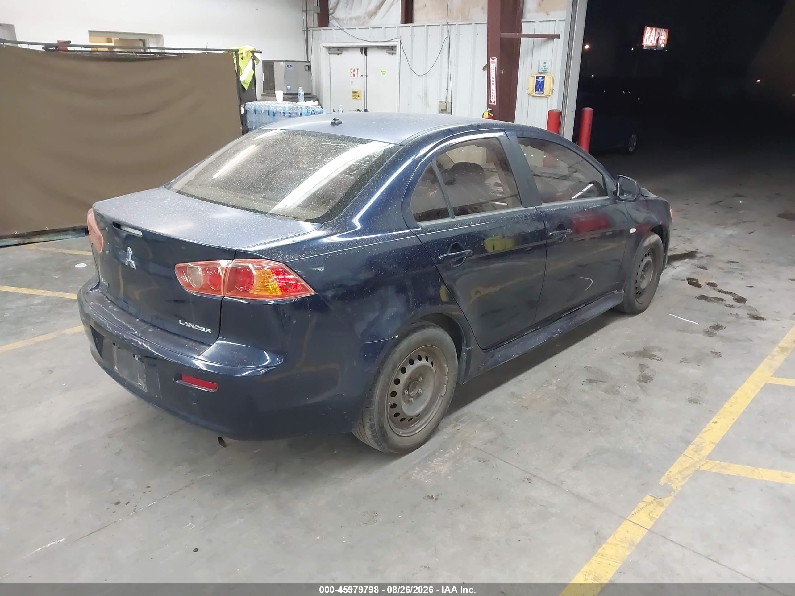 2013 Mitsubishi Lancer Es Синий vin: JA32U2FU1DU012982