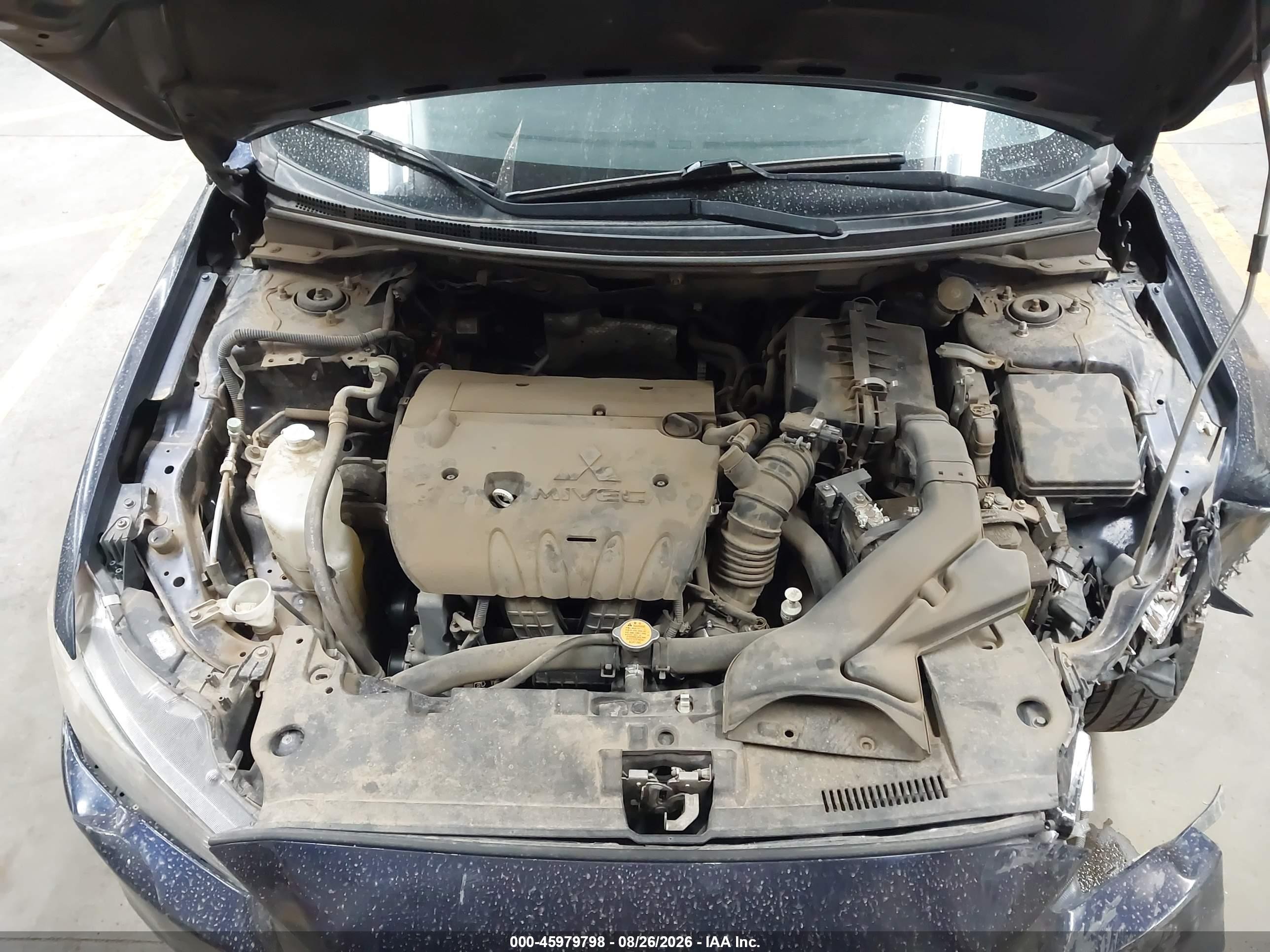 2013 Mitsubishi Lancer Es Синий vin: JA32U2FU1DU012982