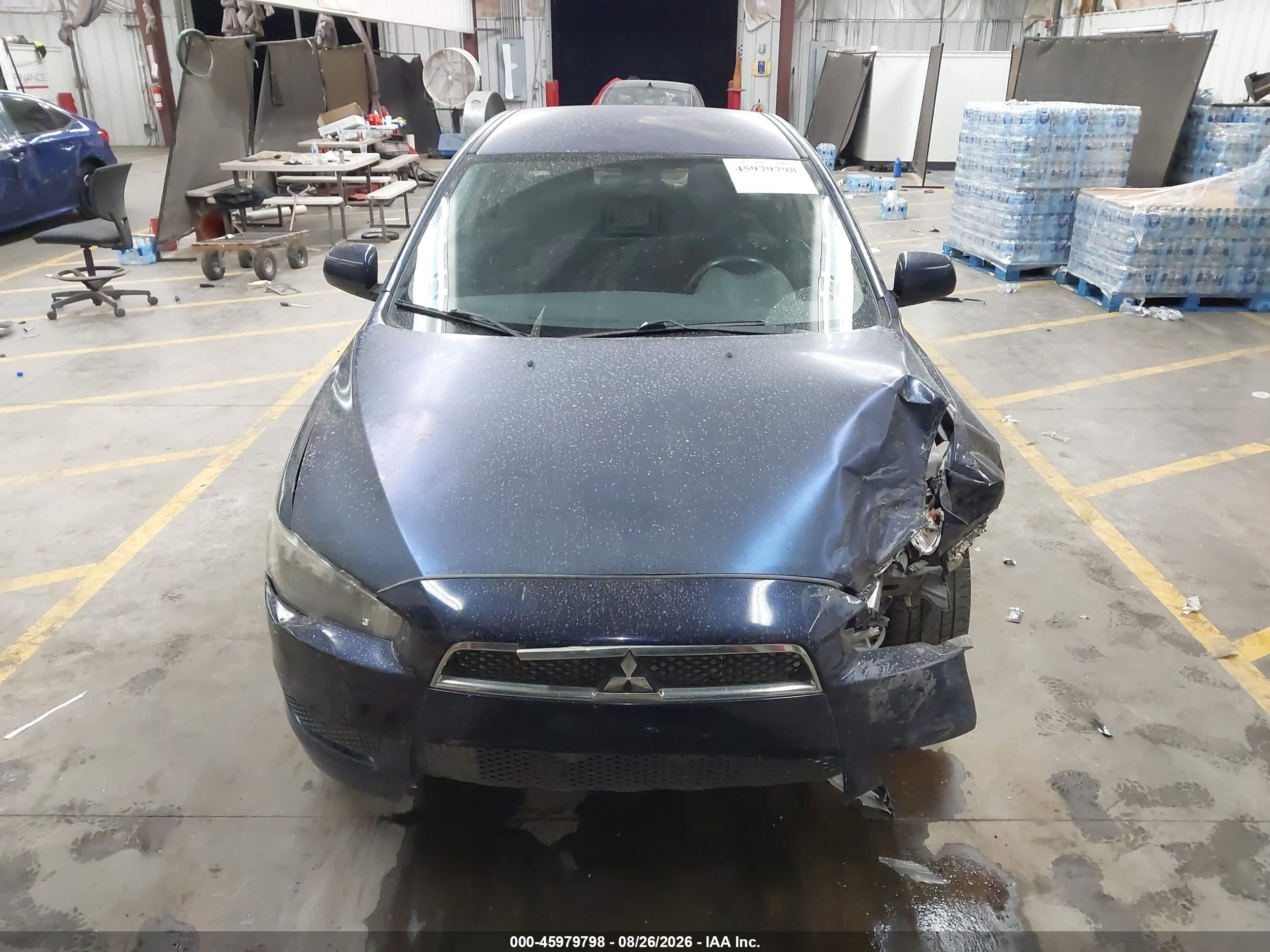2013 Mitsubishi Lancer Es Синий vin: JA32U2FU1DU012982