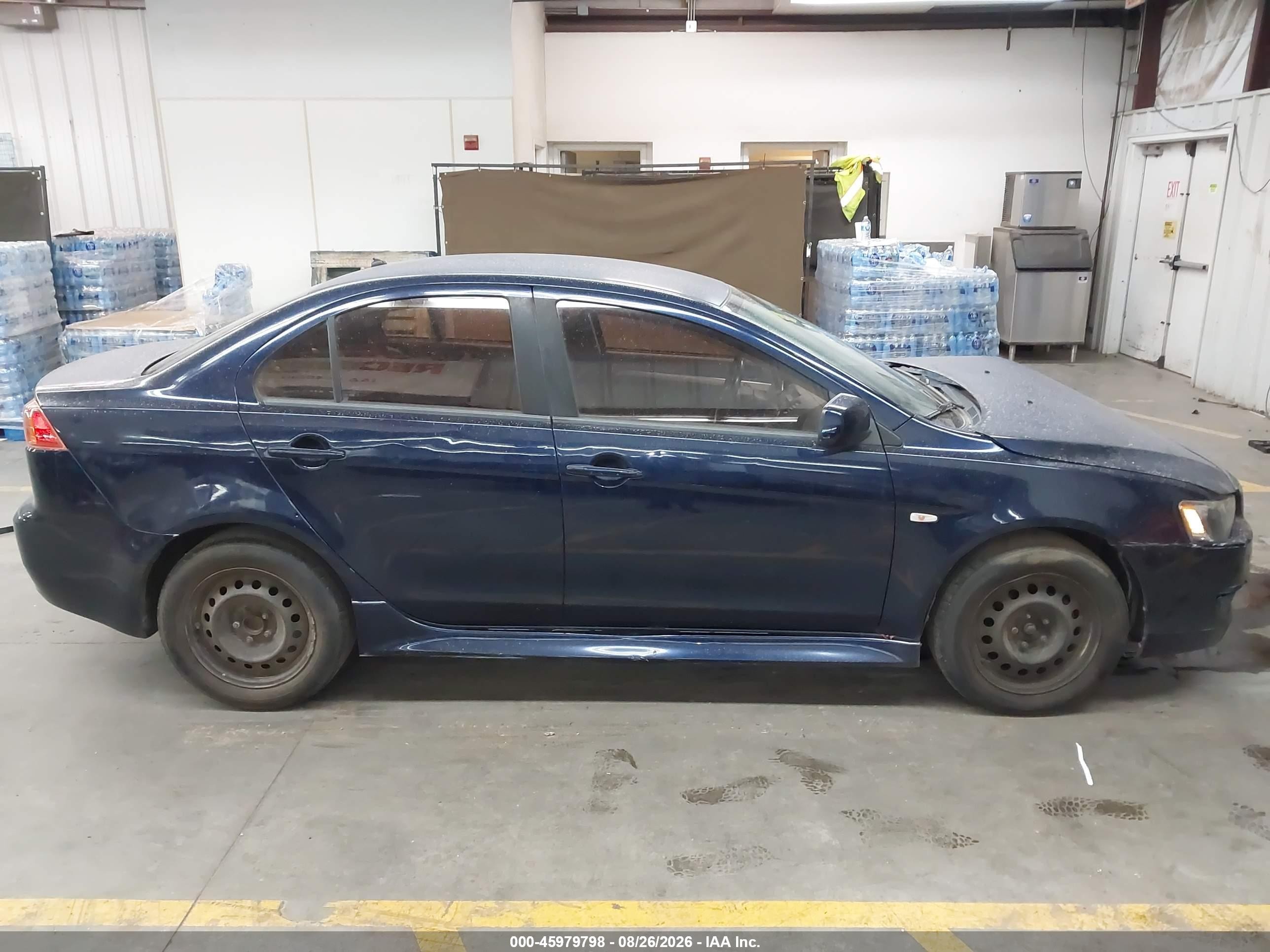 2013 Mitsubishi Lancer Es Синий vin: JA32U2FU1DU012982