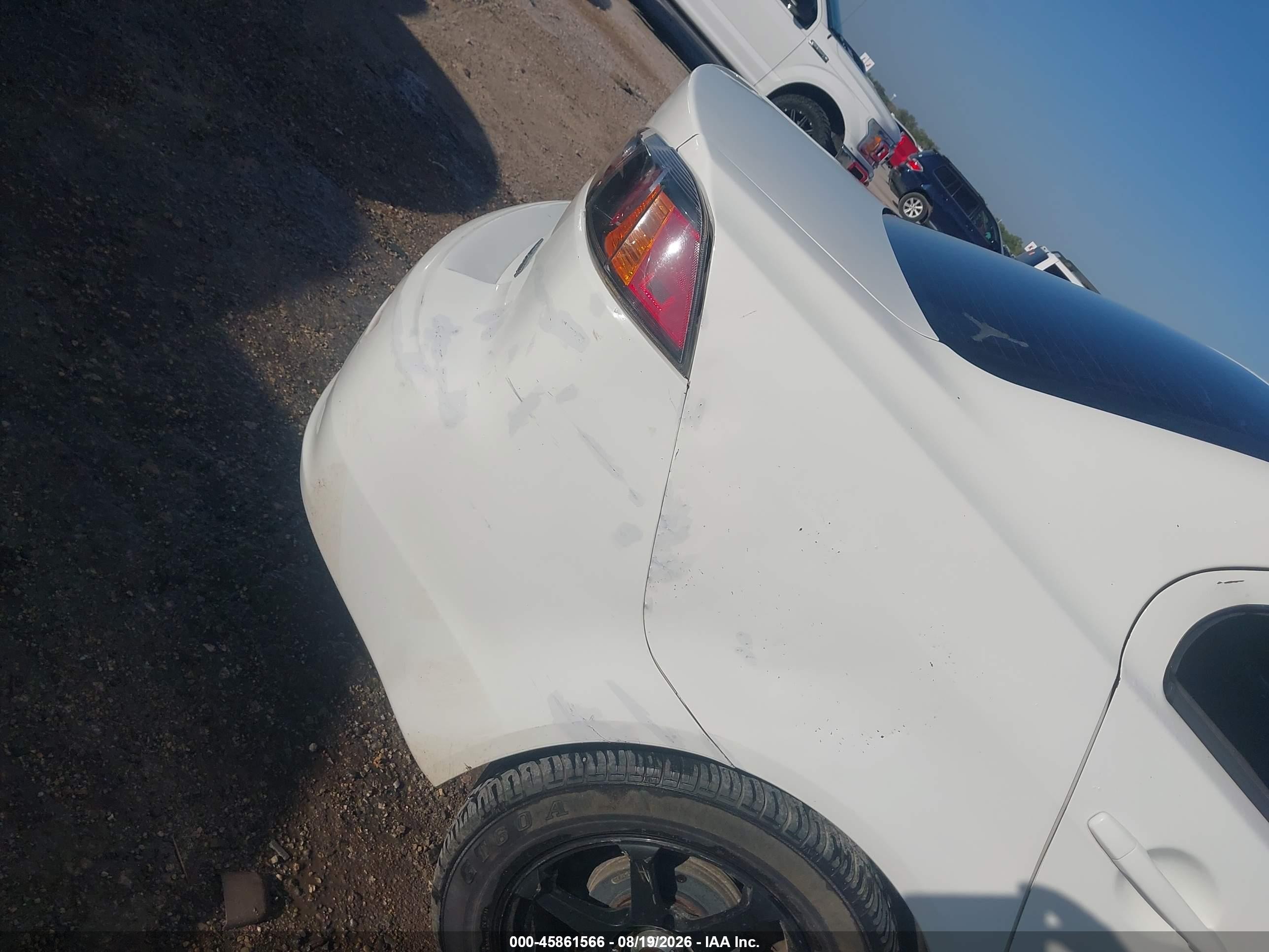 2014 Mitsubishi Lancer Es White vin: JA32U2FU1EU004270