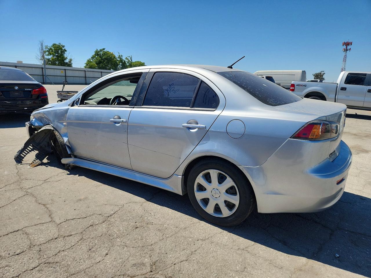 2014 Mitsubishi Lancer Es/es Sport Silver vin: JA32U2FU1EU012269