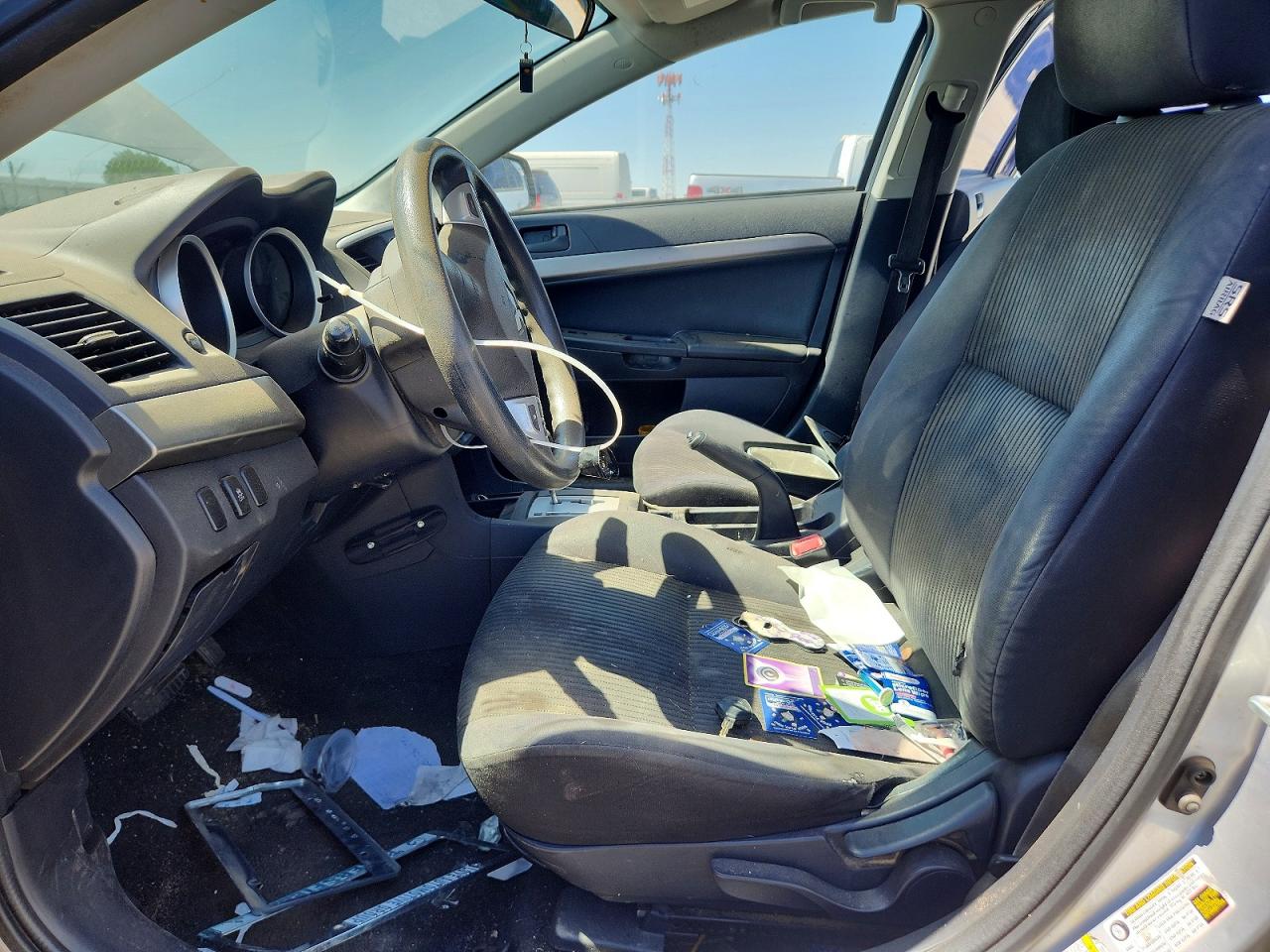 2014 Mitsubishi Lancer Es/es Sport Silver vin: JA32U2FU1EU012269