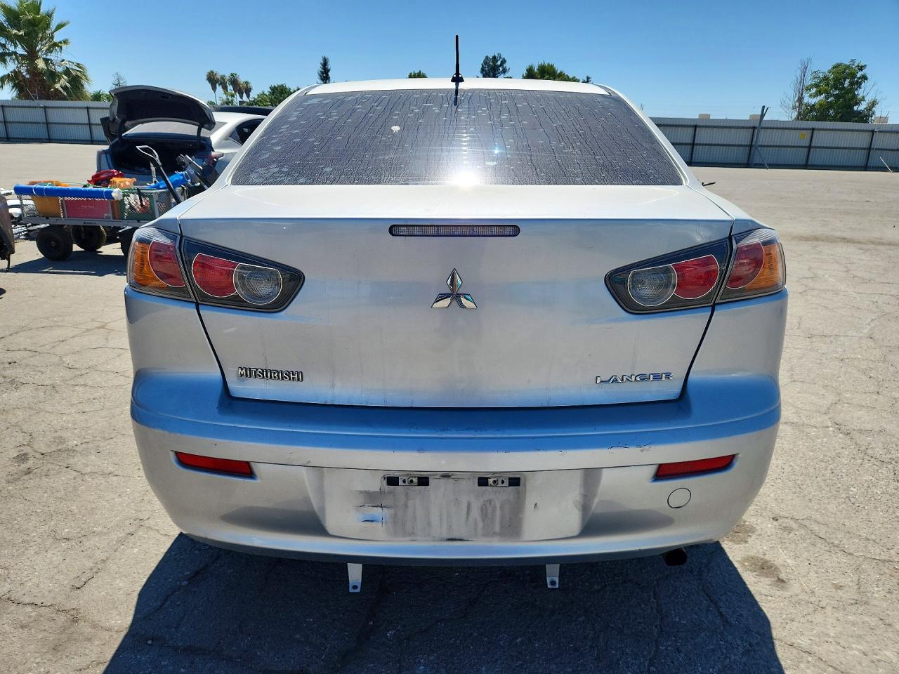 2014 Mitsubishi Lancer Es/es Sport Silver vin: JA32U2FU1EU012269