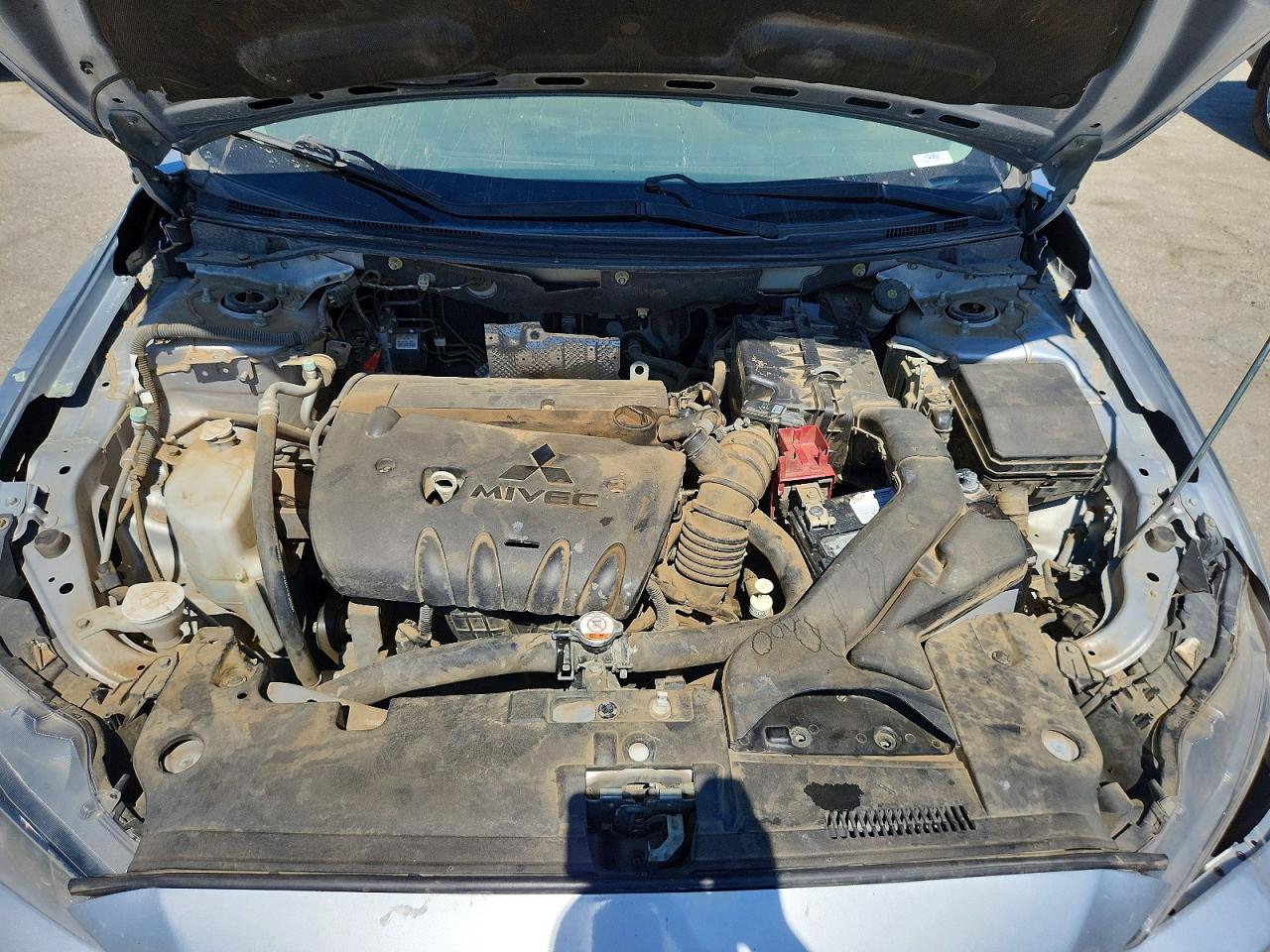 2014 Mitsubishi Lancer Es/es Sport Silver vin: JA32U2FU1EU012269