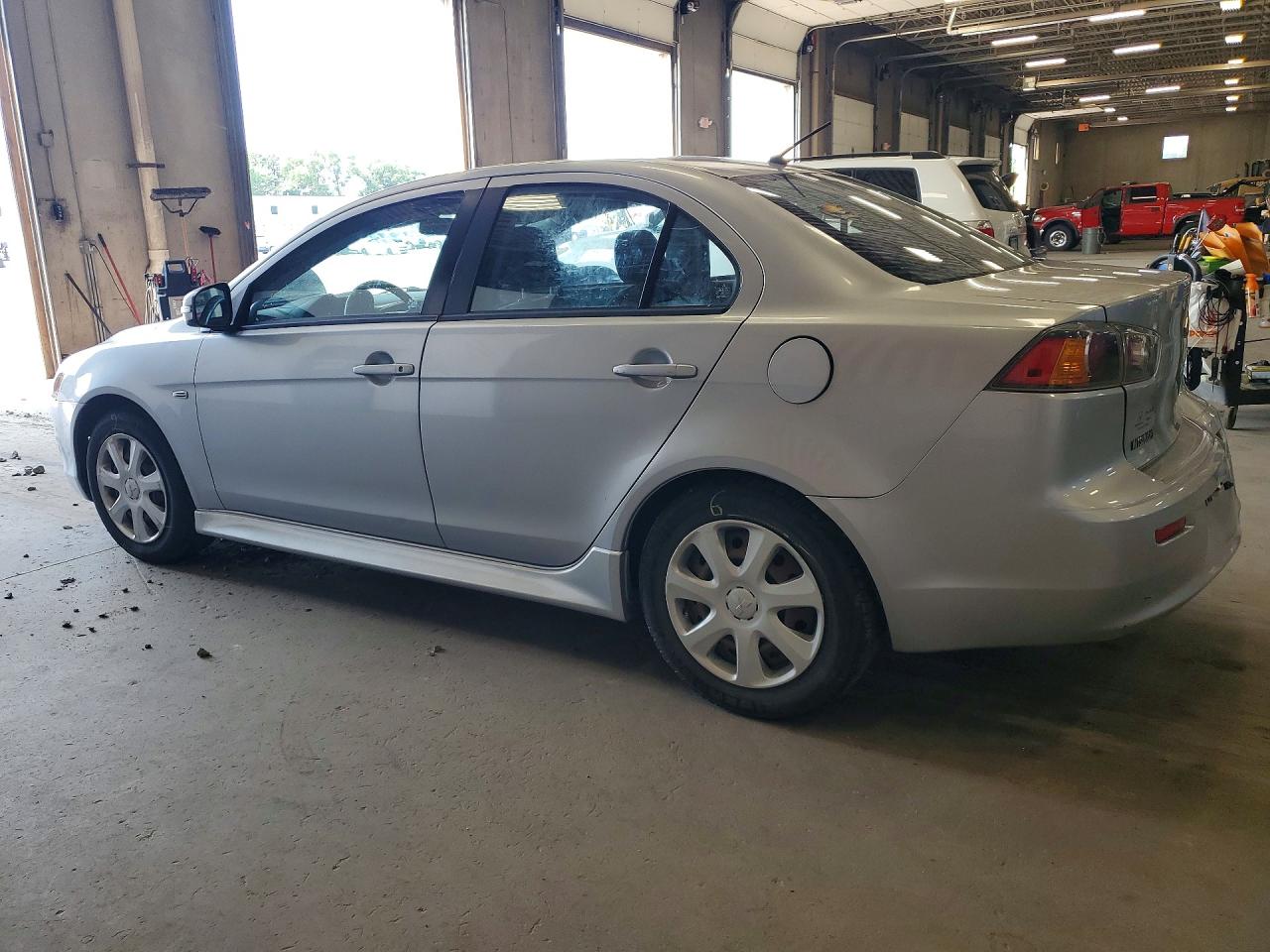 2015 Mitsubishi Lancer Es Silver vin: JA32U2FU1FU004061