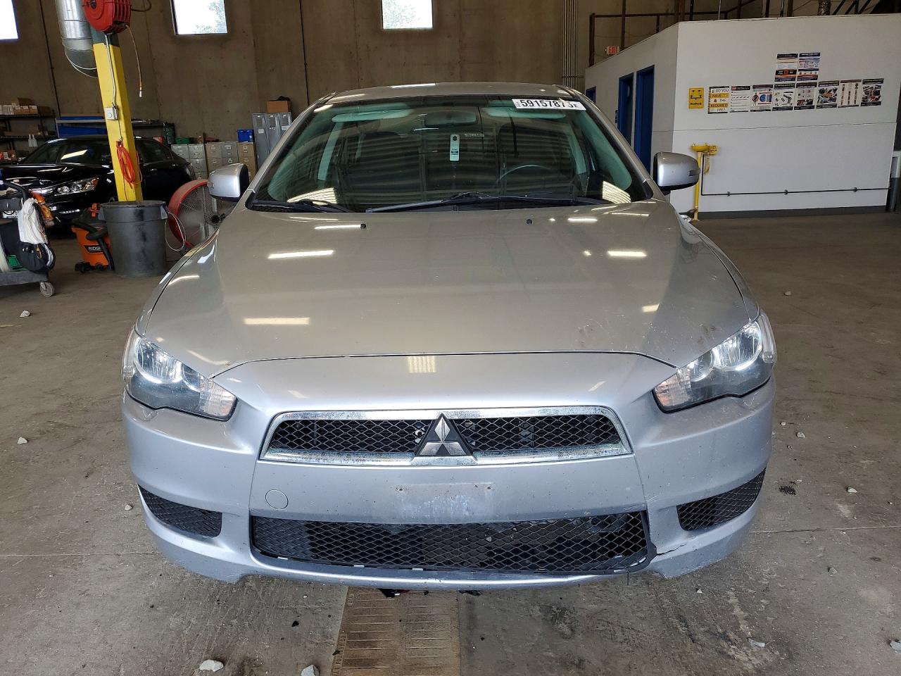 2015 Mitsubishi Lancer Es Silver vin: JA32U2FU1FU004061