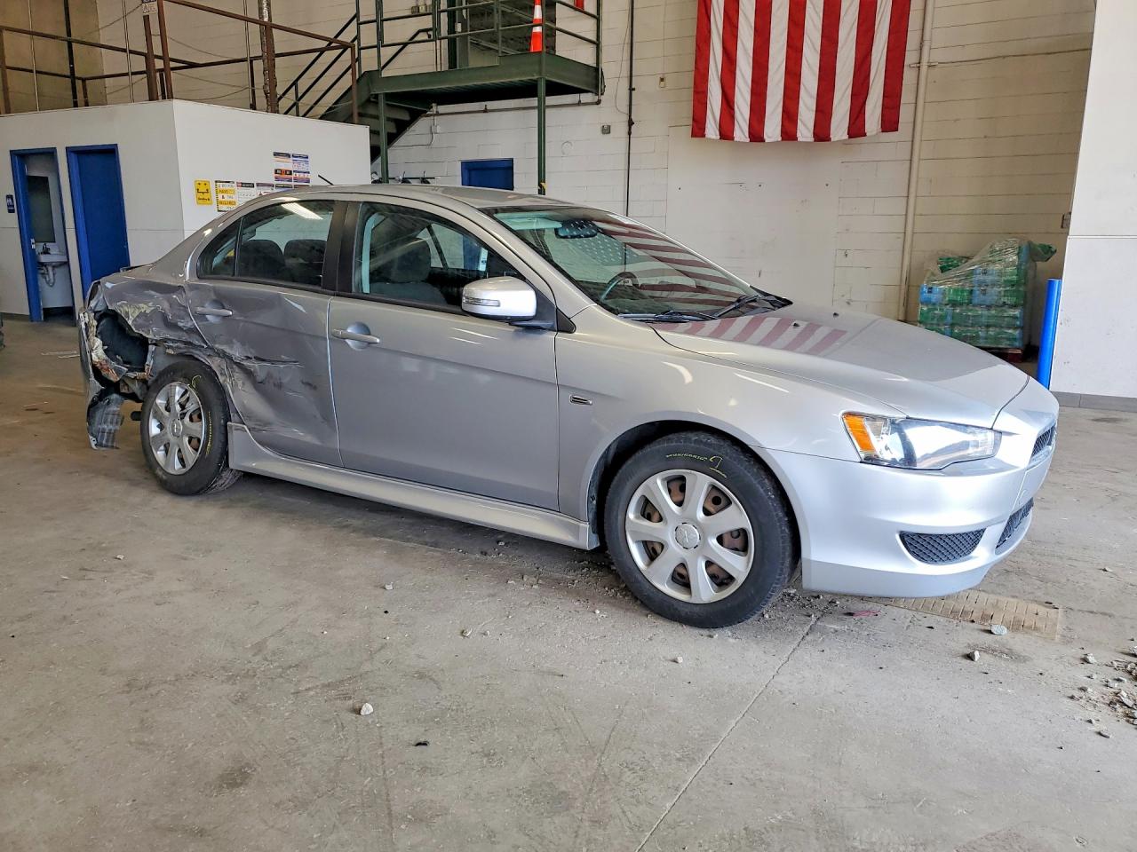 2015 Mitsubishi Lancer Es Silver vin: JA32U2FU1FU004061