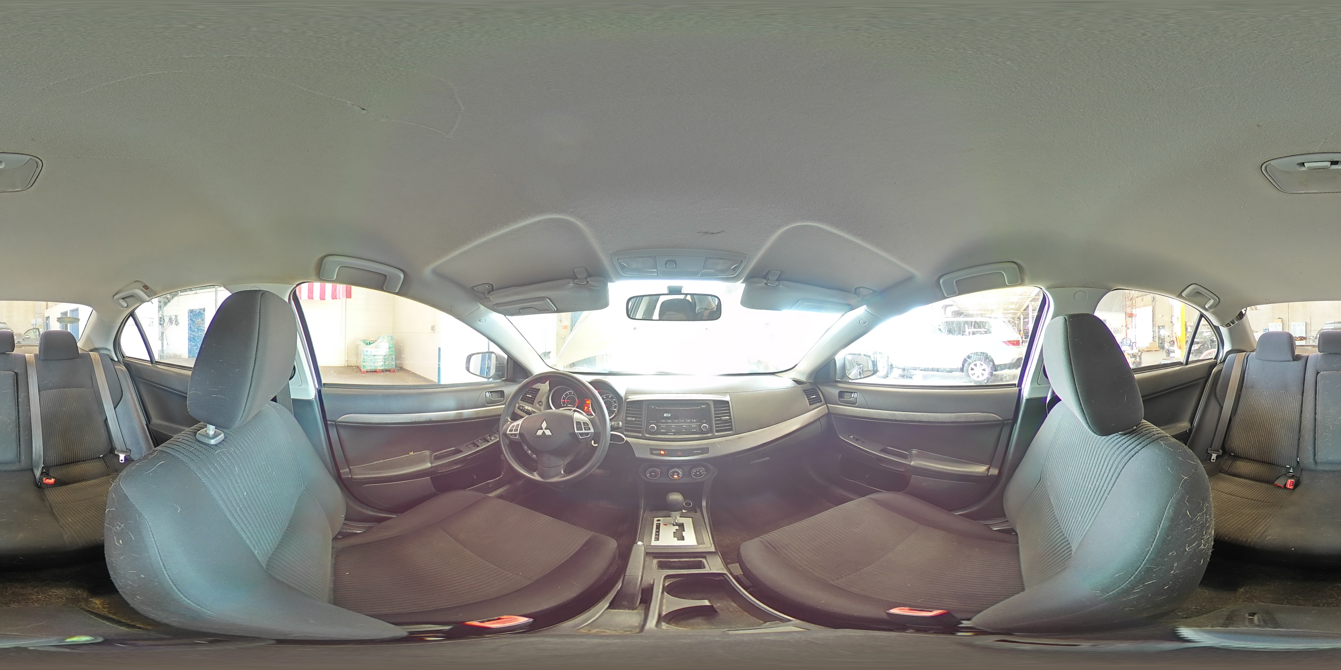 2015 Mitsubishi Lancer Es Silver vin: JA32U2FU1FU004061