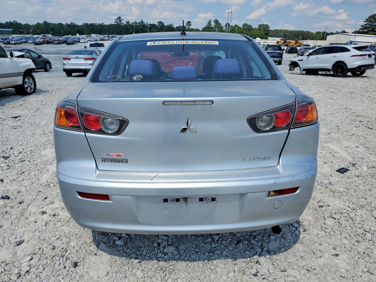 2015 Mitsubishi Lancer Es Silver vin: JA32U2FU1FU006733