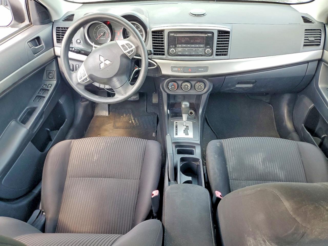 2015 Mitsubishi Lancer Es Silver vin: JA32U2FU1FU006733