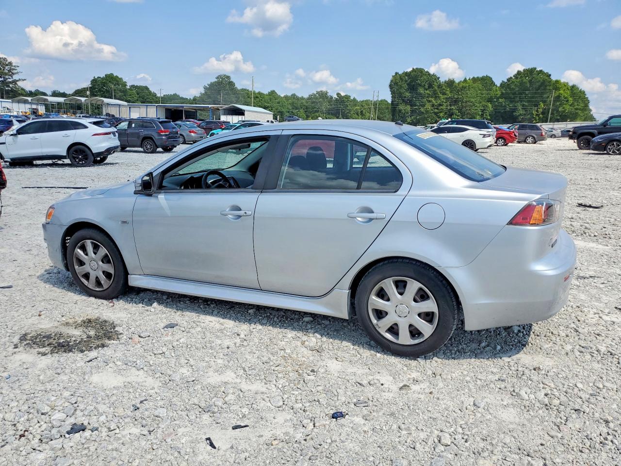 2015 Mitsubishi Lancer Es Silver vin: JA32U2FU1FU006733