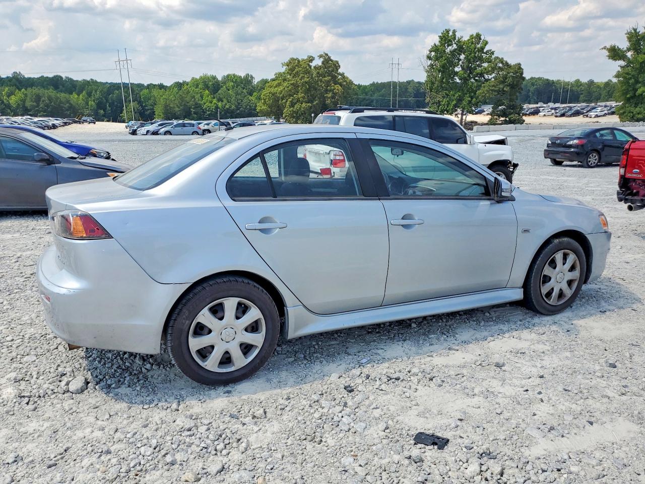 2015 Mitsubishi Lancer Es Silver vin: JA32U2FU1FU006733