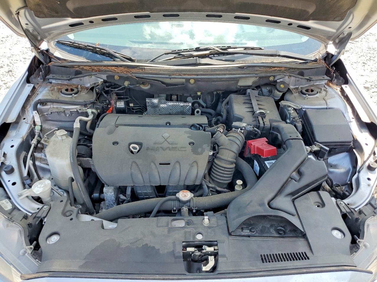 2015 Mitsubishi Lancer Es Silver vin: JA32U2FU1FU006733