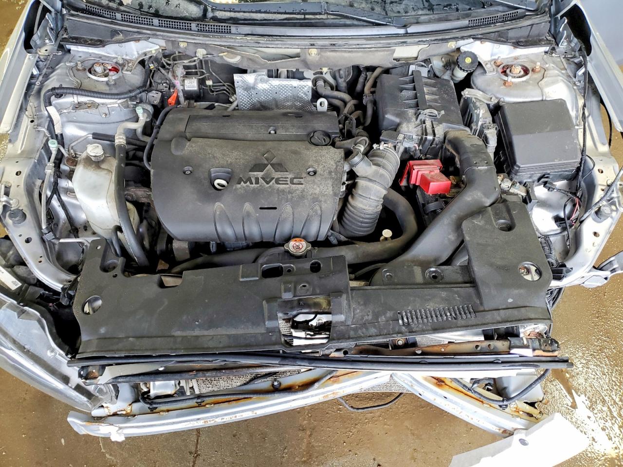 2015 Mitsubishi Lancer Es Silver vin: JA32U2FU1FU013360