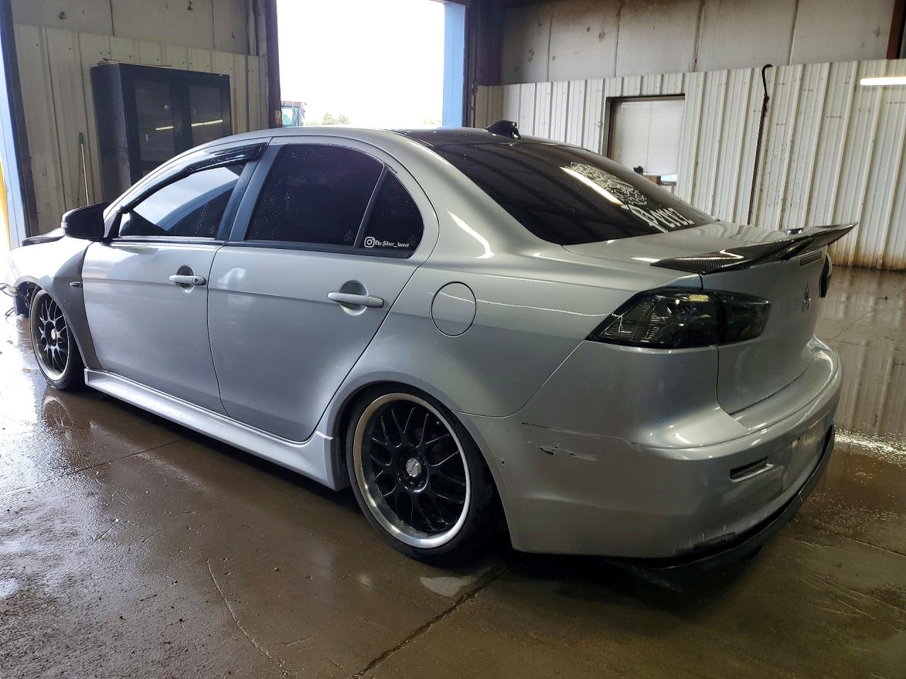 2015 Mitsubishi Lancer Es Silver vin: JA32U2FU1FU013360