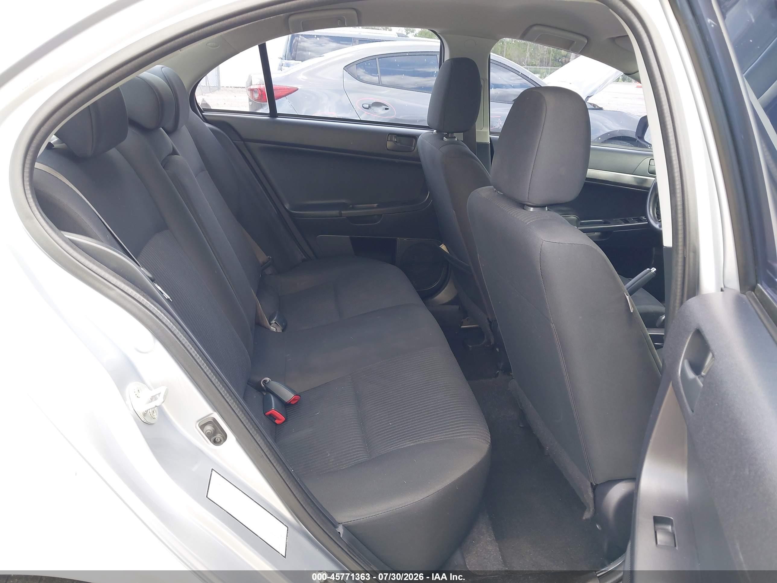 2015 Mitsubishi Lancer Es Silver vin: JA32U2FU1FU014024