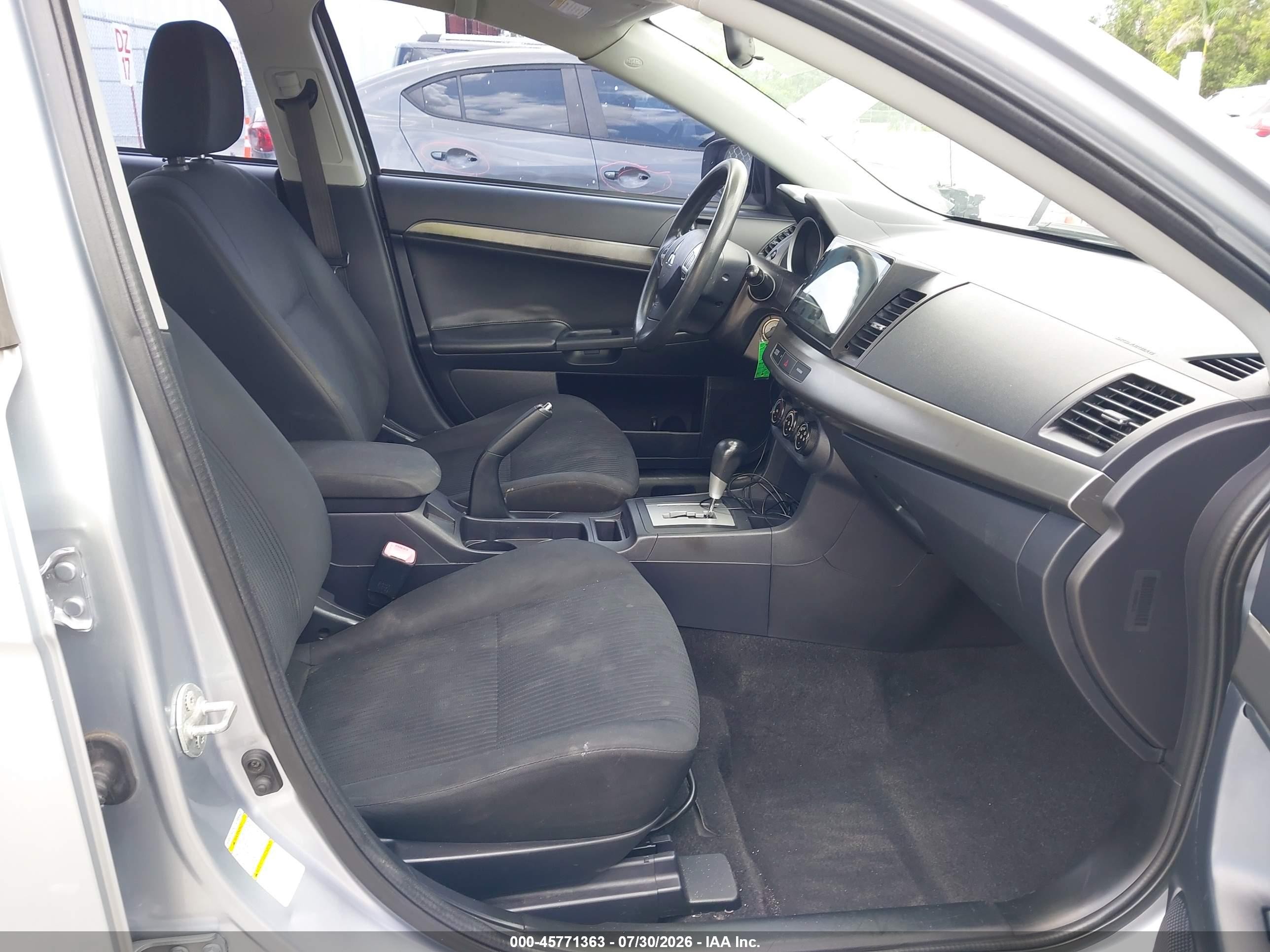 2015 Mitsubishi Lancer Es Silver vin: JA32U2FU1FU014024