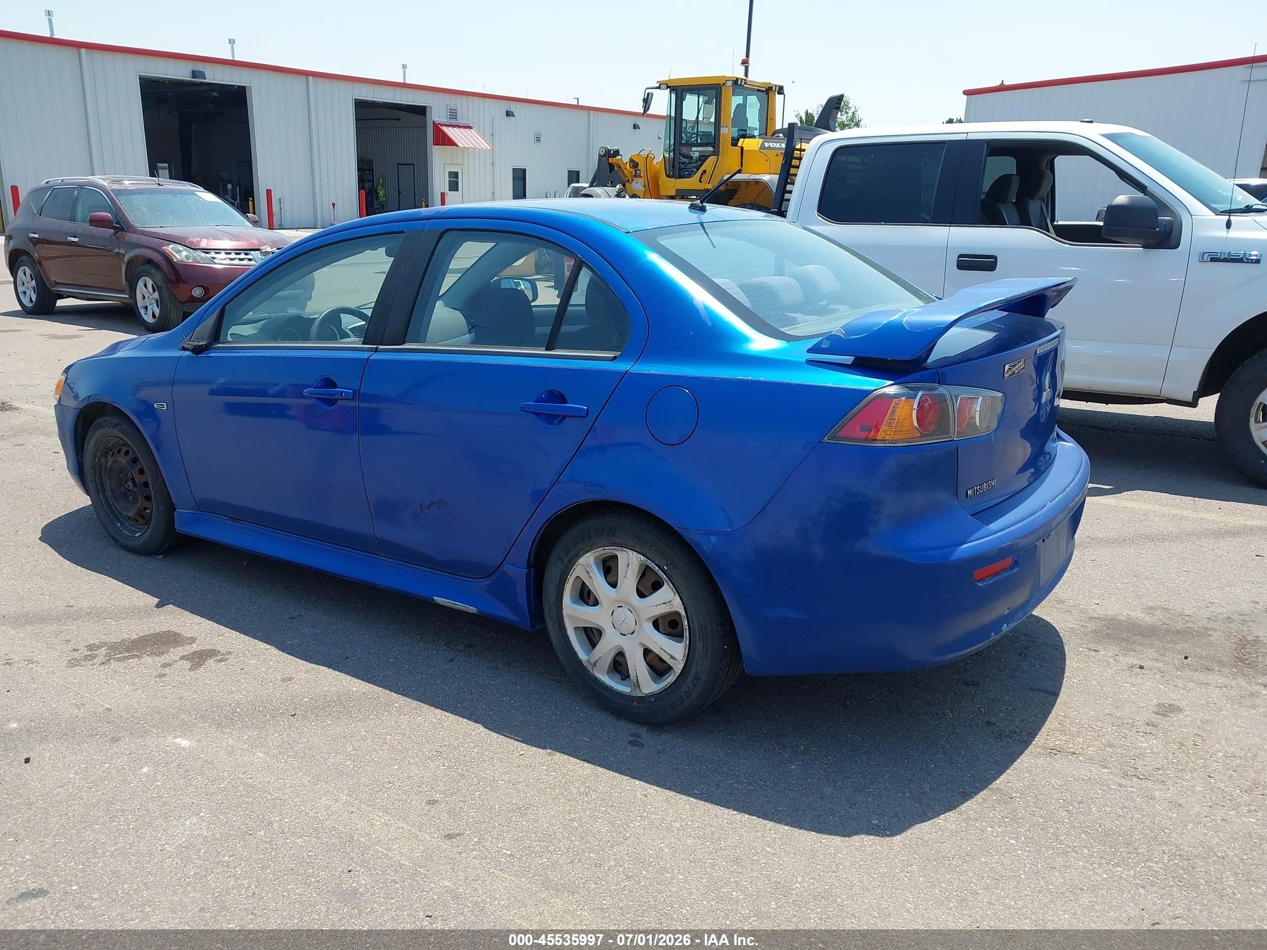 2015 Mitsubishi Lancer Es Blue vin: JA32U2FU1FU015318