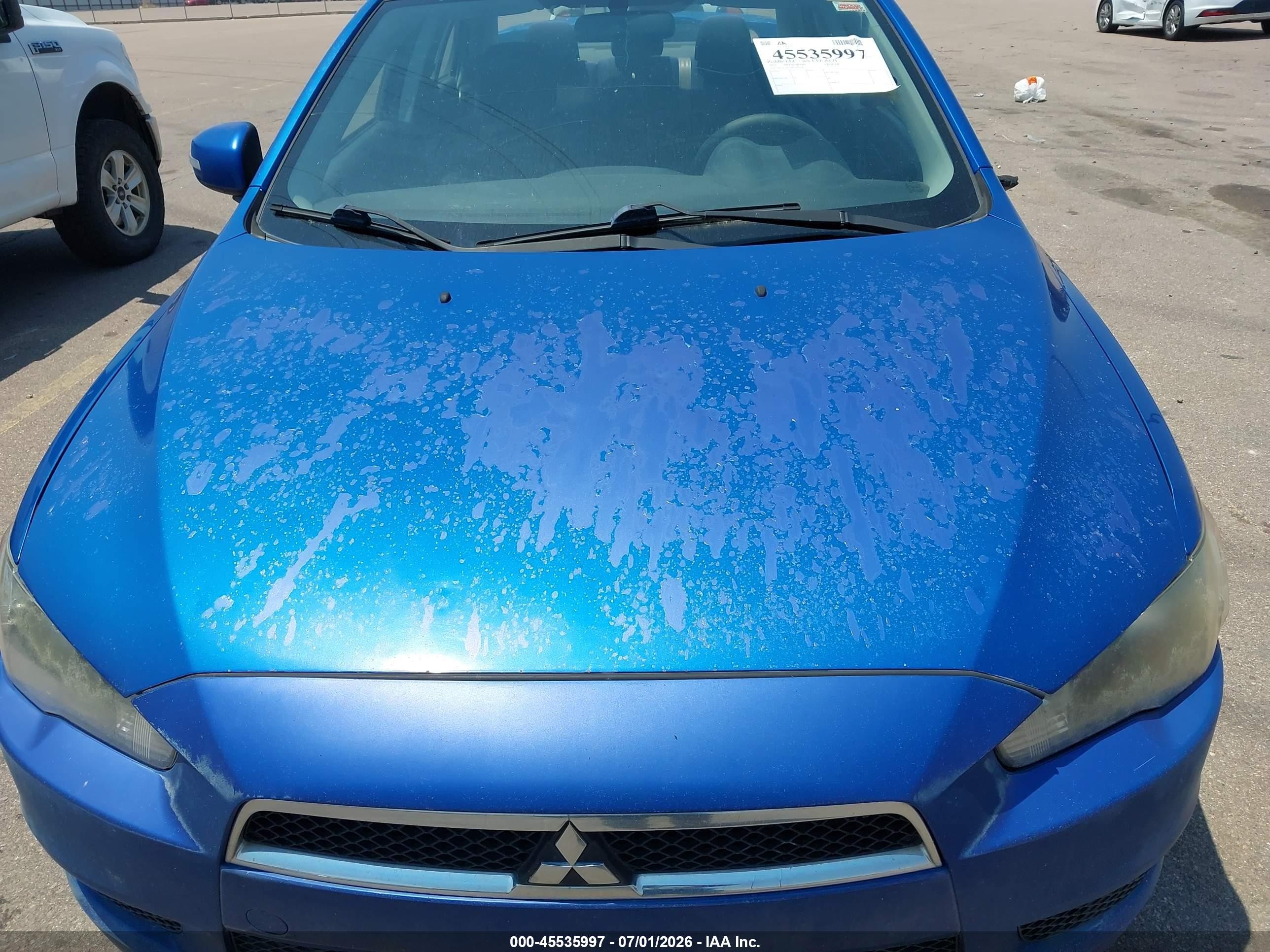2015 Mitsubishi Lancer Es Blue vin: JA32U2FU1FU015318