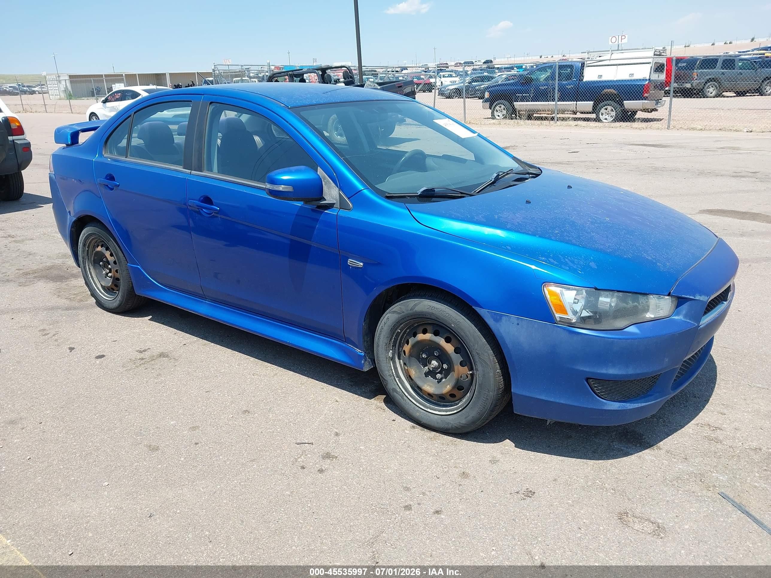 2015 Mitsubishi Lancer Es Blue vin: JA32U2FU1FU015318
