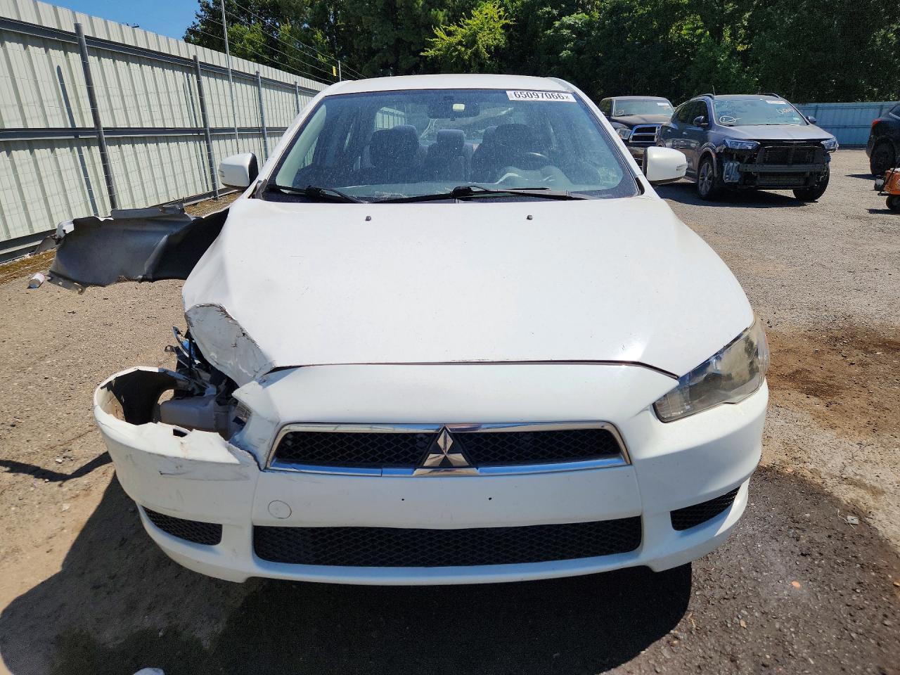 2015 Mitsubishi Lancer Es White vin: JA32U2FU1FU018283