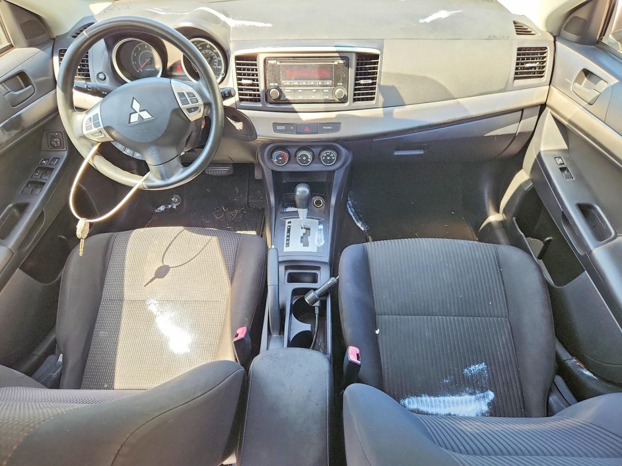 2015 Mitsubishi Lancer Es White vin: JA32U2FU1FU018283