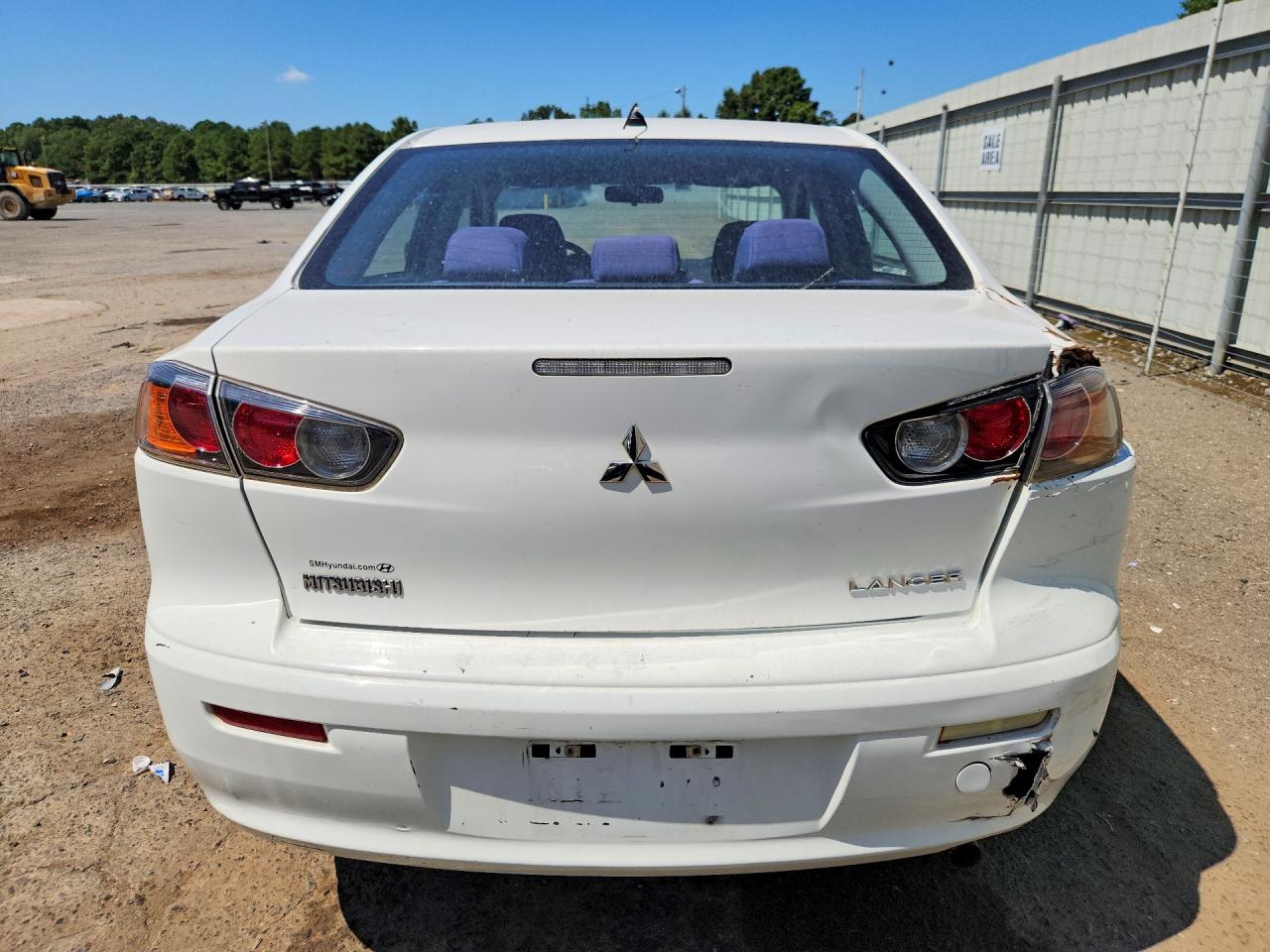 2015 Mitsubishi Lancer Es White vin: JA32U2FU1FU018283