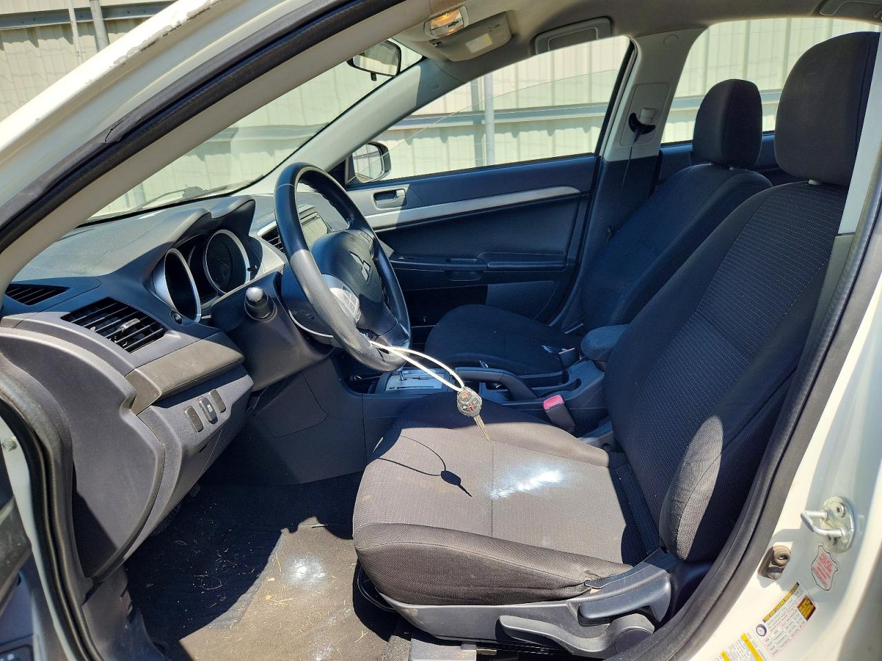 2015 Mitsubishi Lancer Es White vin: JA32U2FU1FU018283