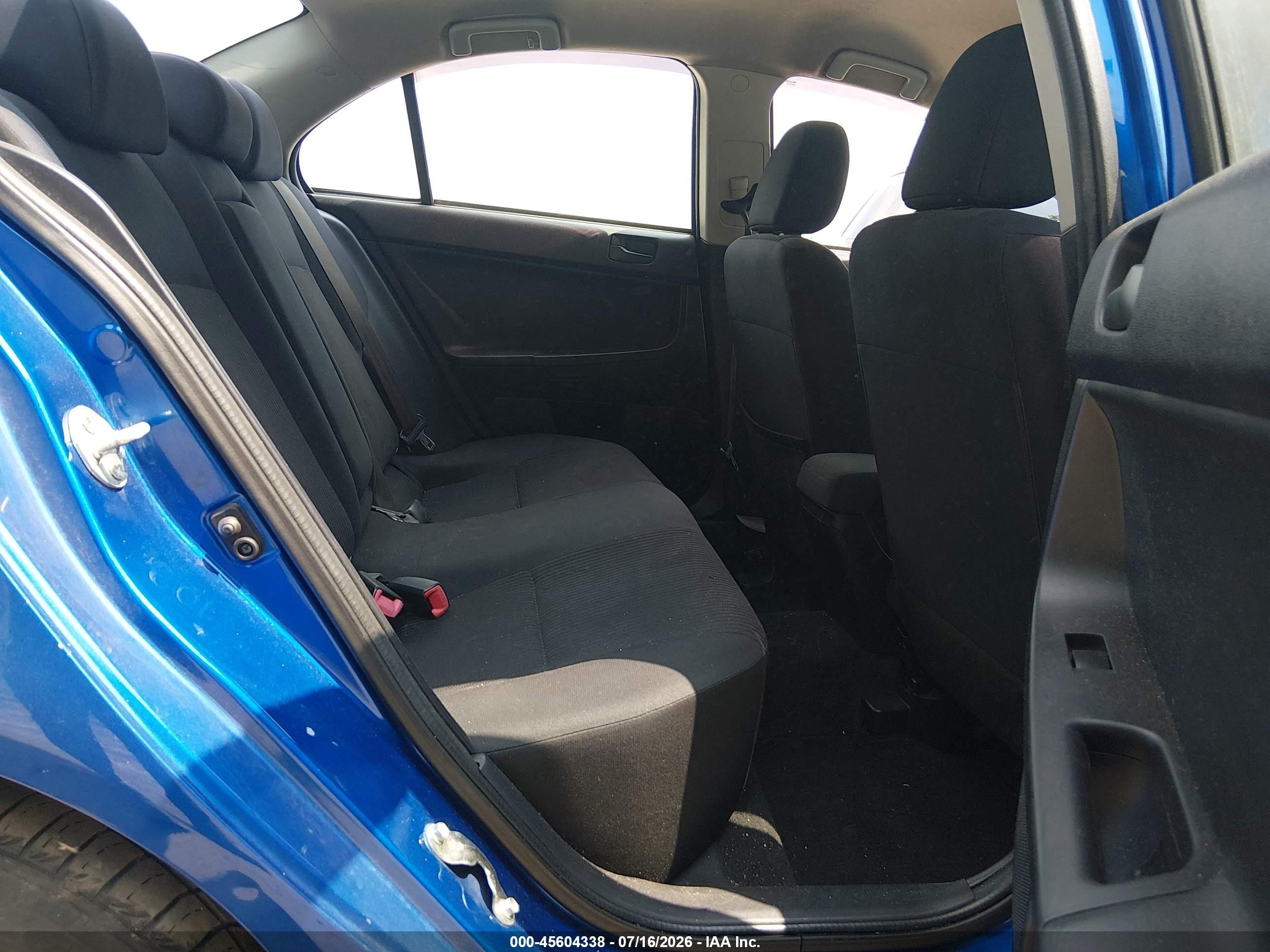 2015 Mitsubishi Lancer Es Blue vin: JA32U2FU1FU019045