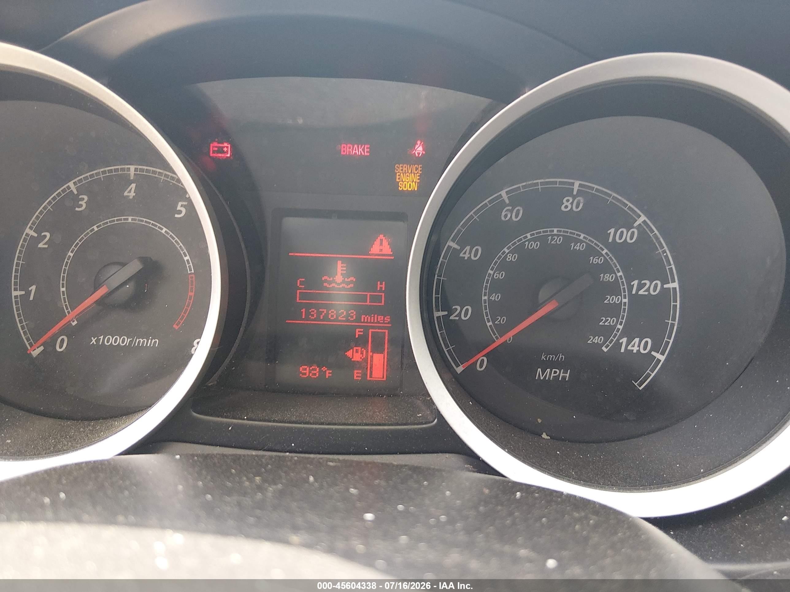 2015 Mitsubishi Lancer Es Blue vin: JA32U2FU1FU019045