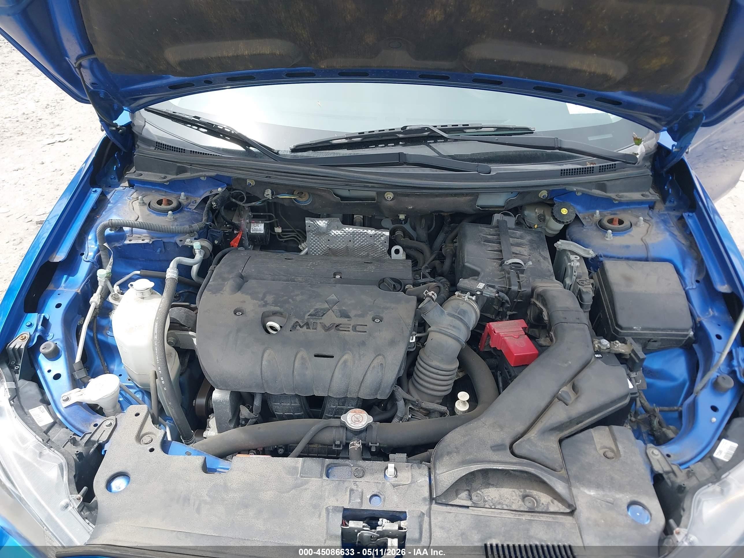2015 Mitsubishi Lancer Es Blue vin: JA32U2FU1FU025749