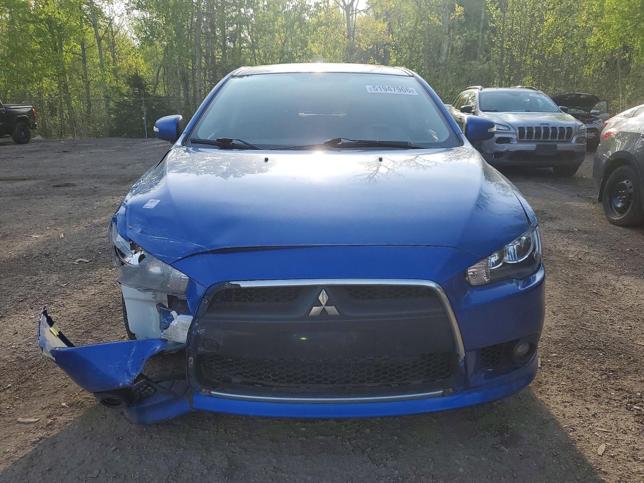 2015 Mitsubishi Lancer Es Blue vin: JA32U2FU1FU603915
