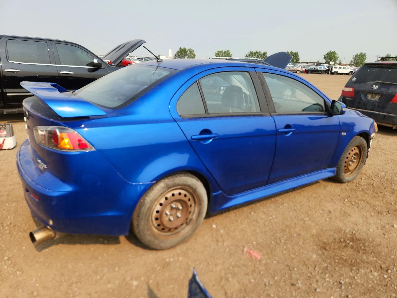 2015 Mitsubishi Lancer Es Blue vin: JA32U2FU1FU607320