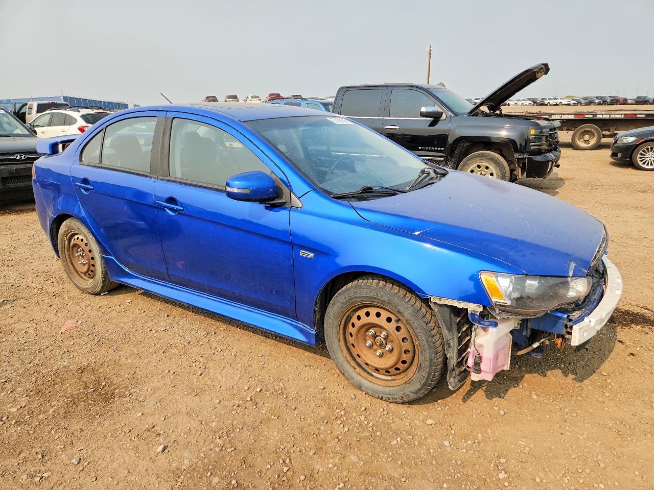 2015 Mitsubishi Lancer Es Blue vin: JA32U2FU1FU607320
