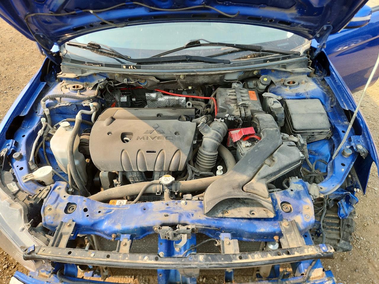 2015 Mitsubishi Lancer Es Blue vin: JA32U2FU1FU607320