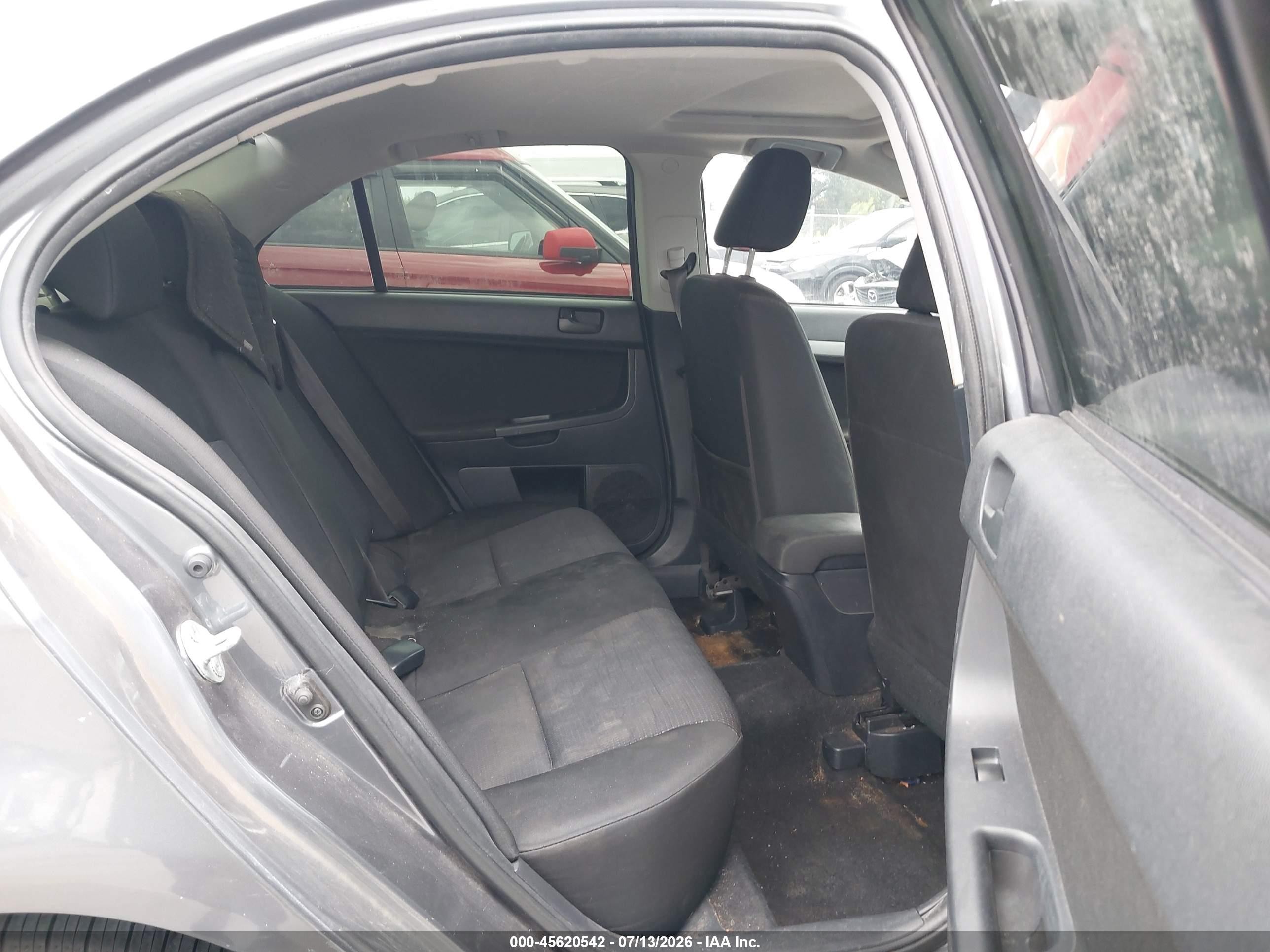 2010 Mitsubishi Lancer Es Gray vin: JA32U2FU2AU003722