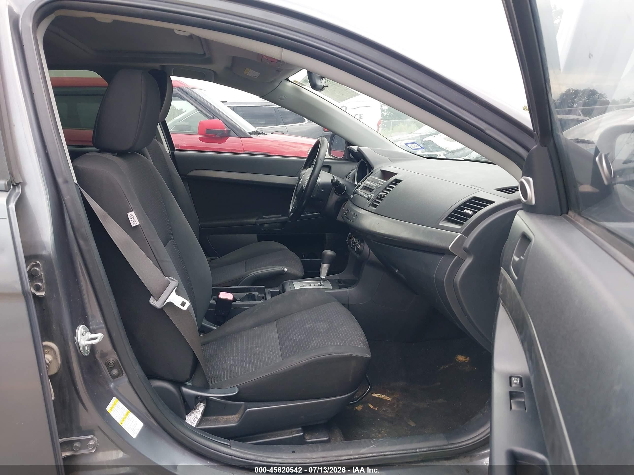 2010 Mitsubishi Lancer Es Gray vin: JA32U2FU2AU003722