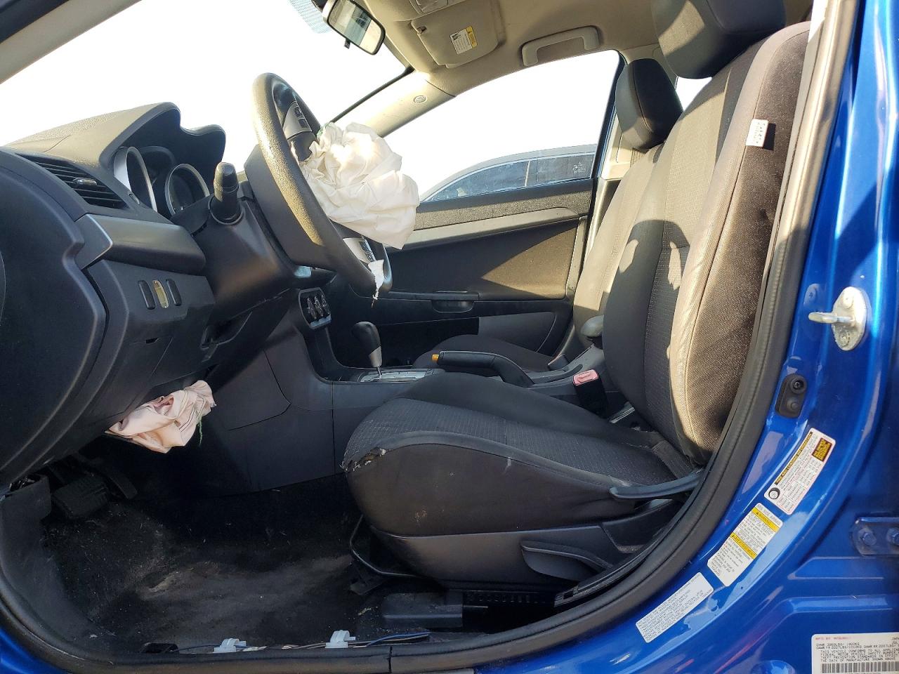 2011 Mitsubishi Lancer Es/es Sport Blue vin: JA32U2FU2BU043509