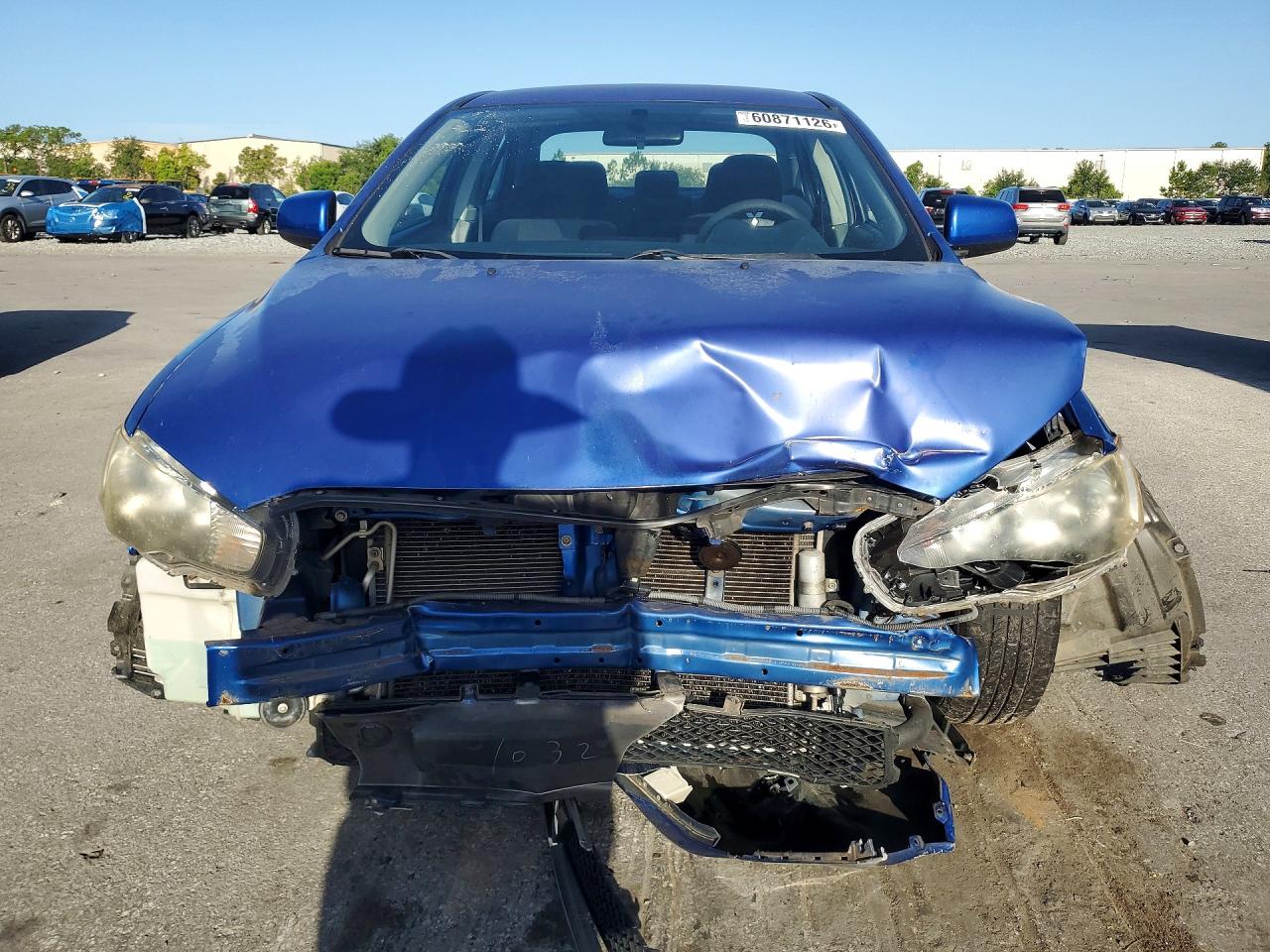 2011 Mitsubishi Lancer Es/es Sport Blue vin: JA32U2FU2BU043509