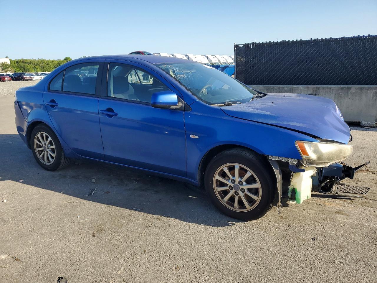 2011 Mitsubishi Lancer Es/es Sport Blue vin: JA32U2FU2BU043509