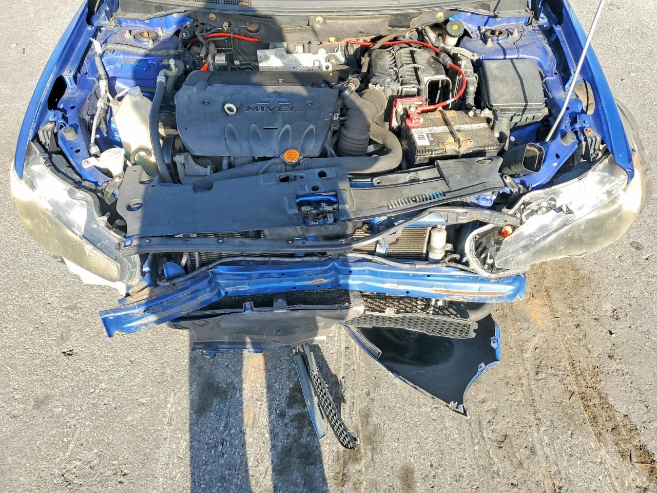 2011 Mitsubishi Lancer Es/es Sport Blue vin: JA32U2FU2BU043509