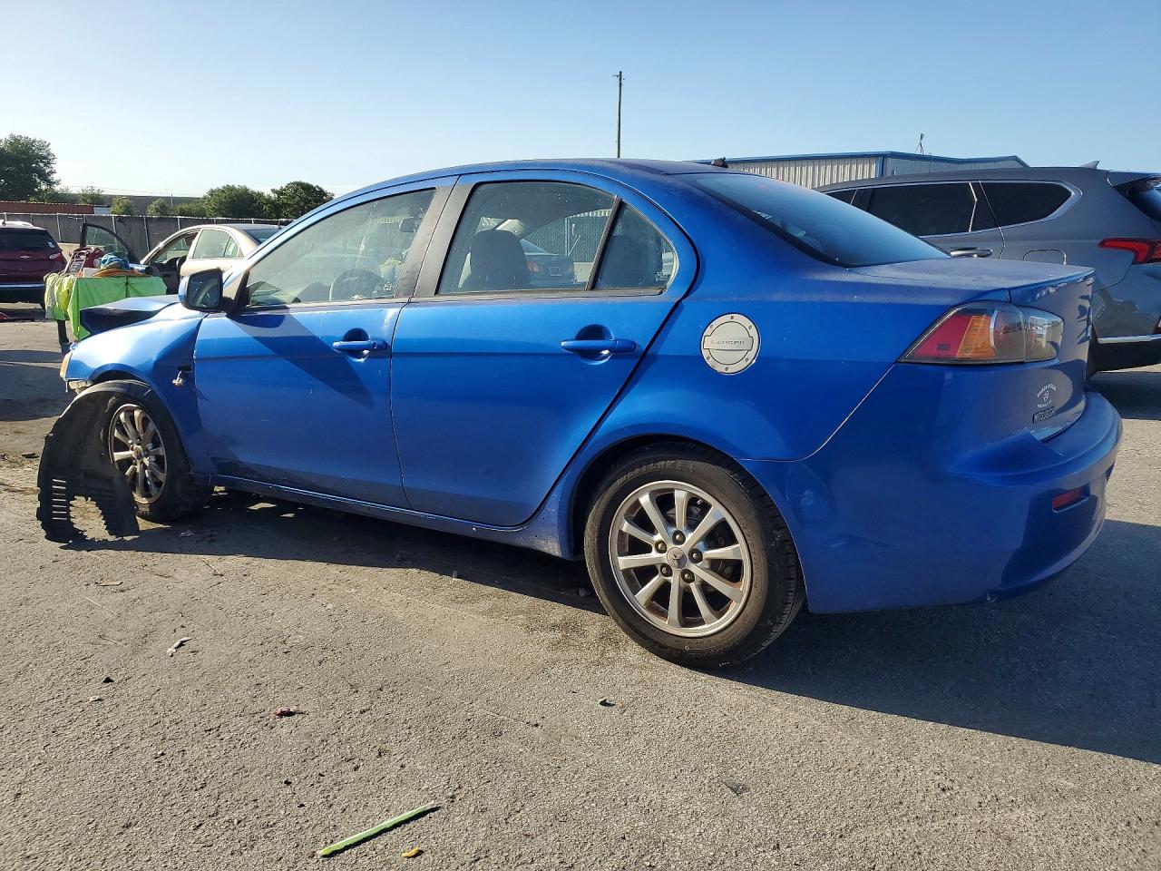 2011 Mitsubishi Lancer Es/es Sport Blue vin: JA32U2FU2BU043509