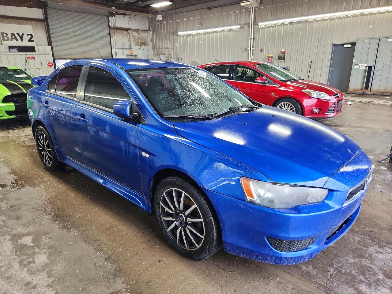 2011 Mitsubishi Lancer Es Blue vin: JA32U2FU2BU044532
