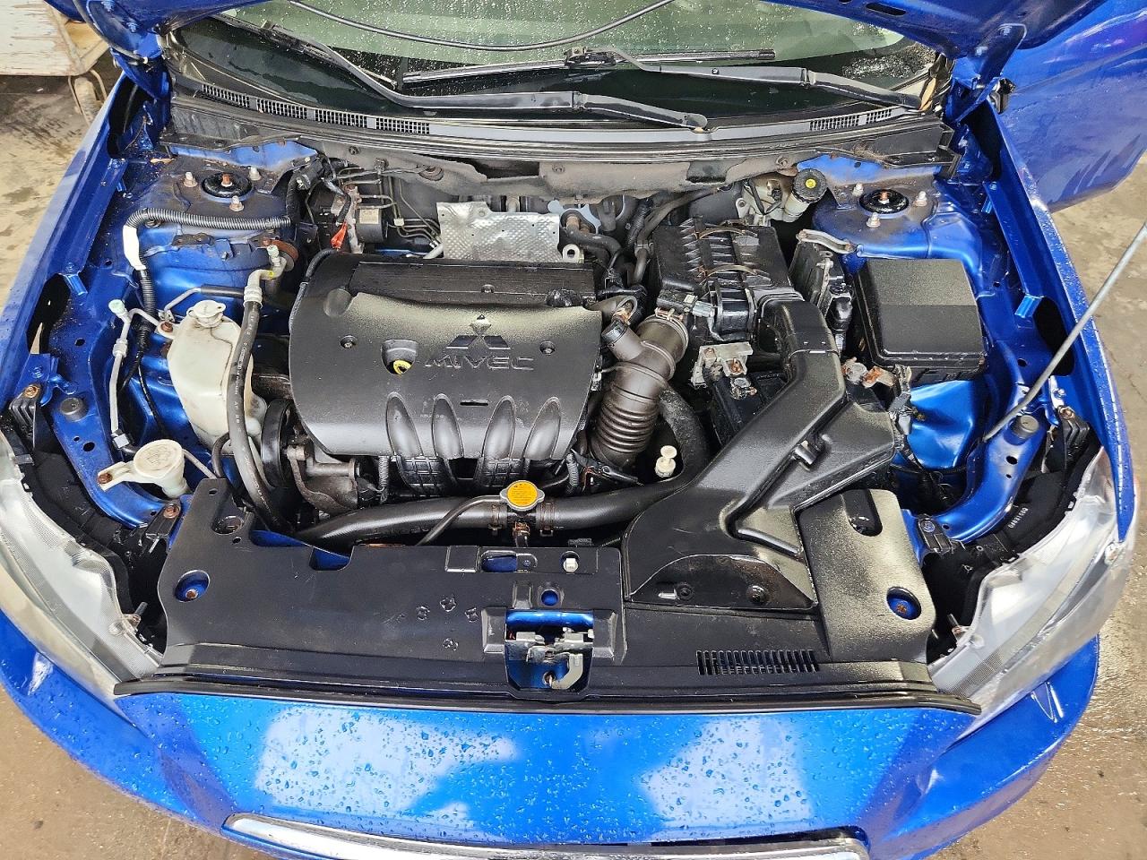 2011 Mitsubishi Lancer Es Blue vin: JA32U2FU2BU044532