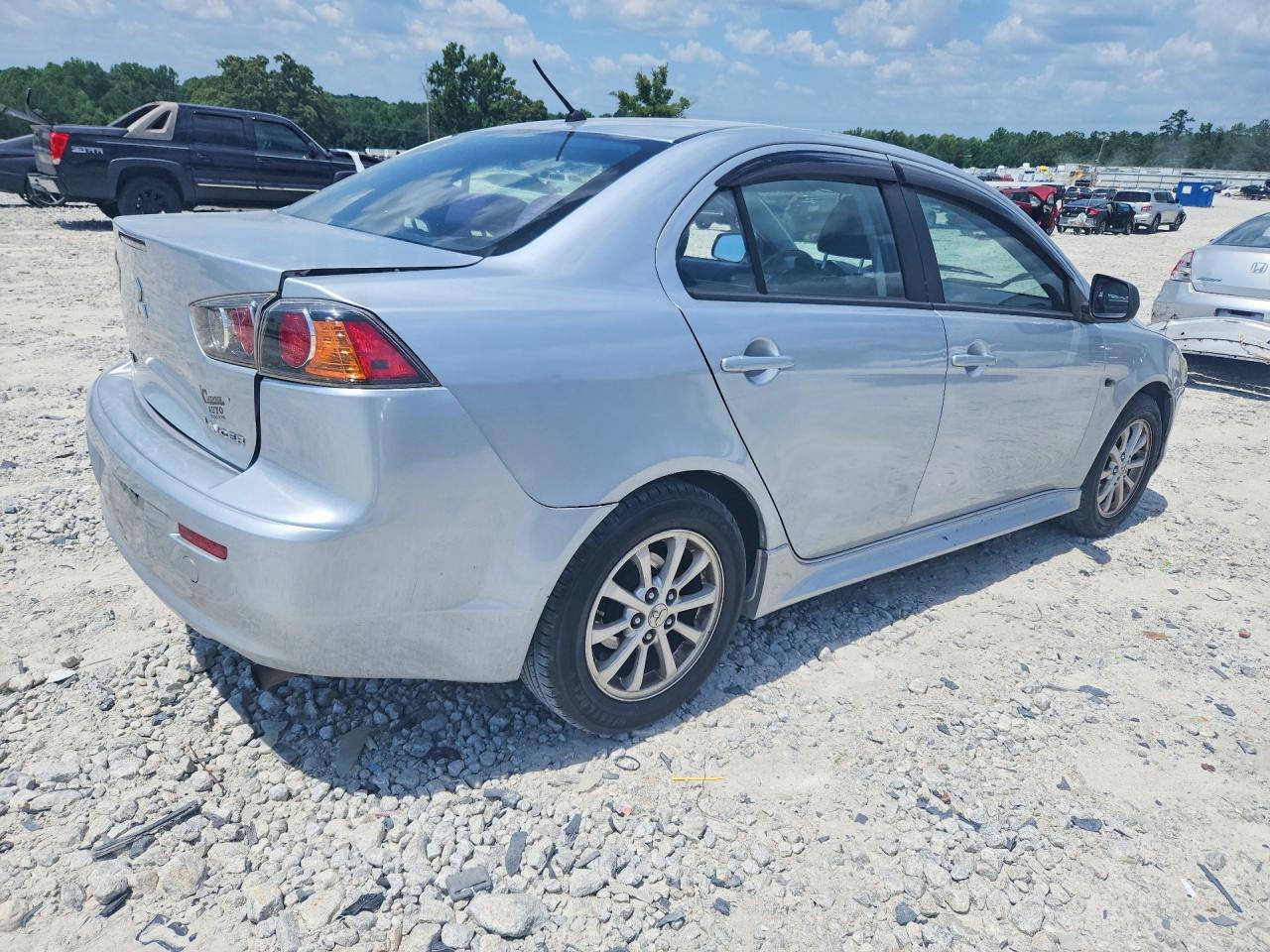 2013 Mitsubishi Lancer Es/es Sport Silver vin: JA32U2FU2DU006141