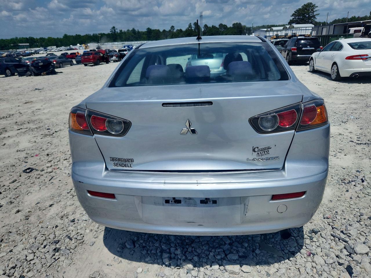 2013 Mitsubishi Lancer Es/es Sport Silver vin: JA32U2FU2DU006141