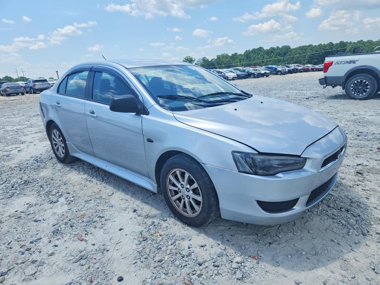 2013 Mitsubishi Lancer Es/es Sport Silver vin: JA32U2FU2DU006141