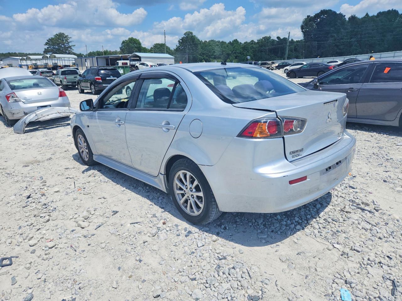 2013 Mitsubishi Lancer Es/es Sport Silver vin: JA32U2FU2DU006141