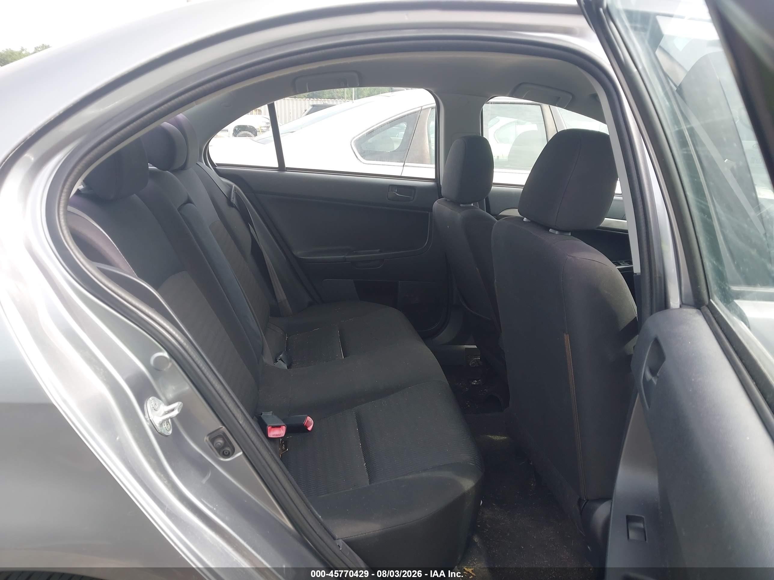 2013 Mitsubishi Lancer Es Gray vin: JA32U2FU2DU015762